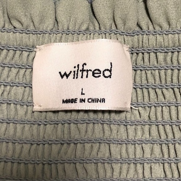 Aritzia Wilfred Tempest Smocked Dress - Picture 5 of 5